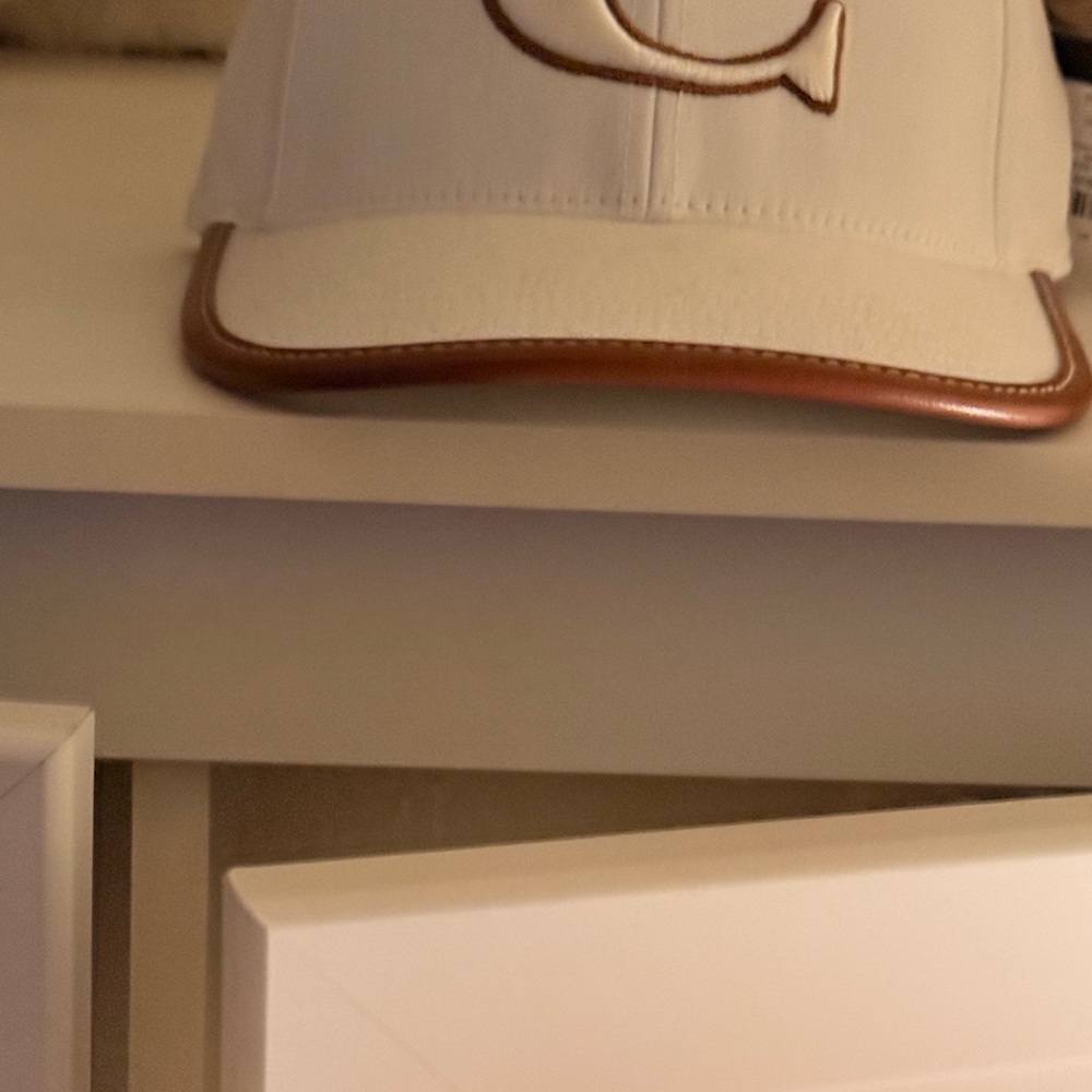 Stylish Cream and Brown Cap
